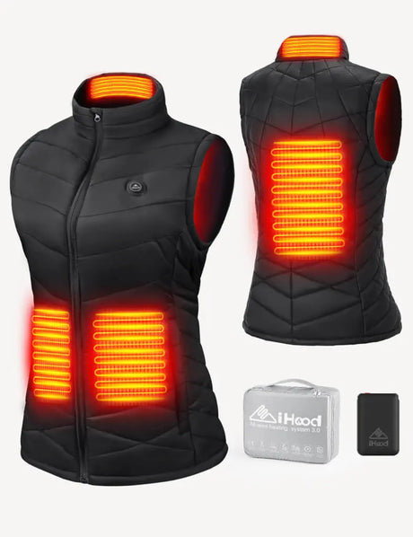 Buy iHood Mens Heated Vest with Battery Pack Heated Vest Men with  Retractable Heated Hood Washable Heated Jackets for Men at Ubuy Pakistan