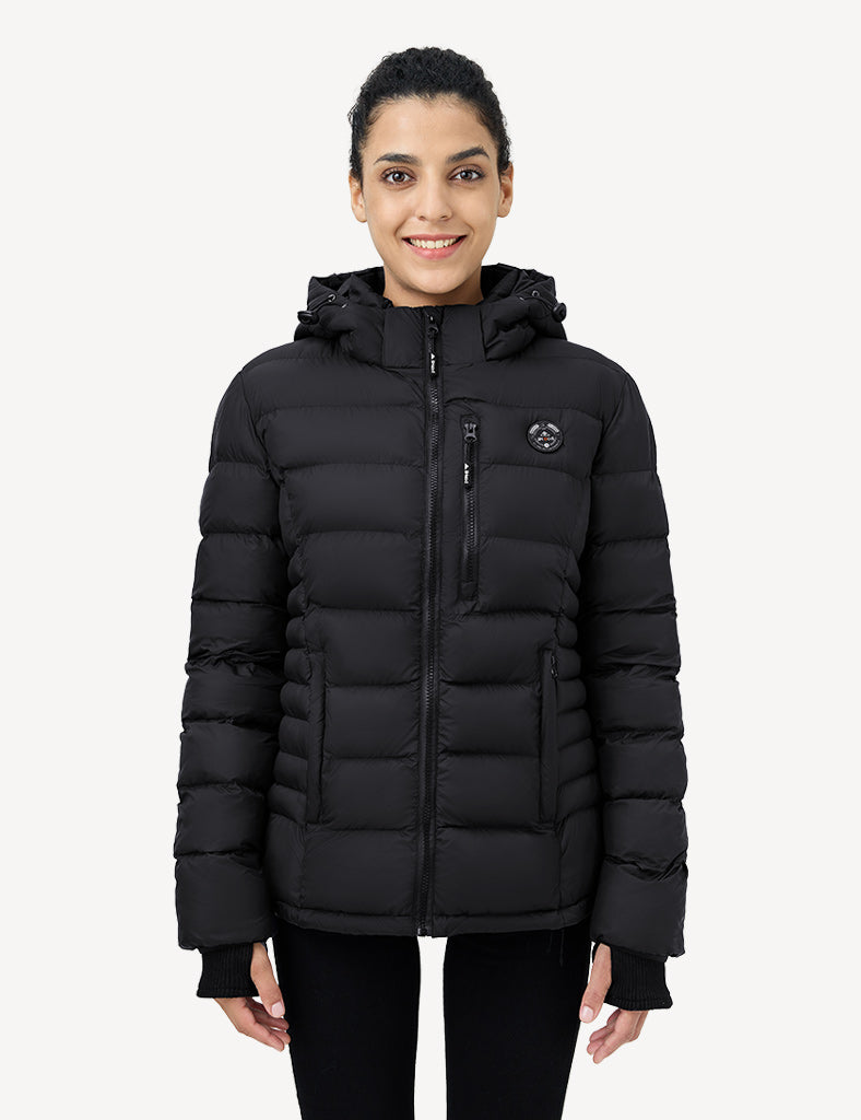 Heated padded jacket online