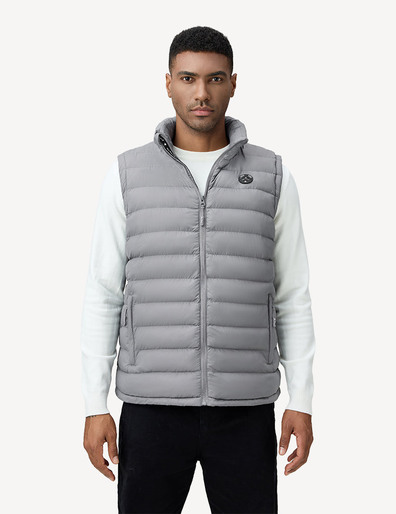 Men's Heated Vest with Retractable Heating Hood